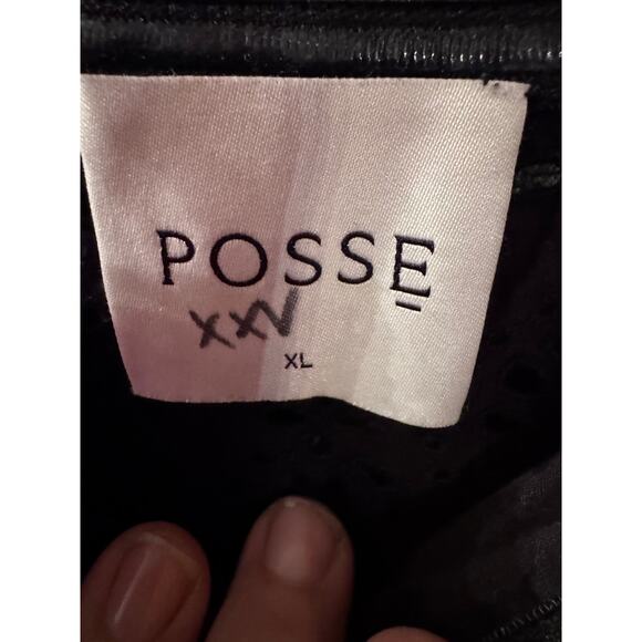 Black Eyelet Midi Dress Sleeveless Sundress Summer Elegant Party Casual - Picture 11 of 12